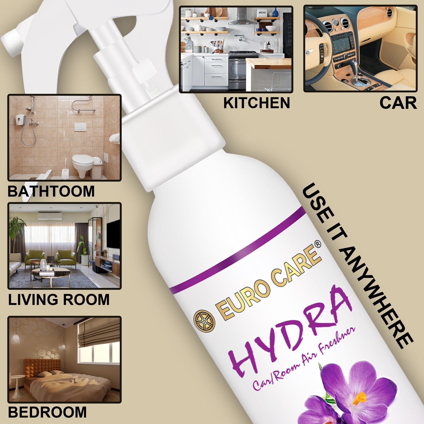 Air Freshener, Room Freshener -Spray Pack of 2