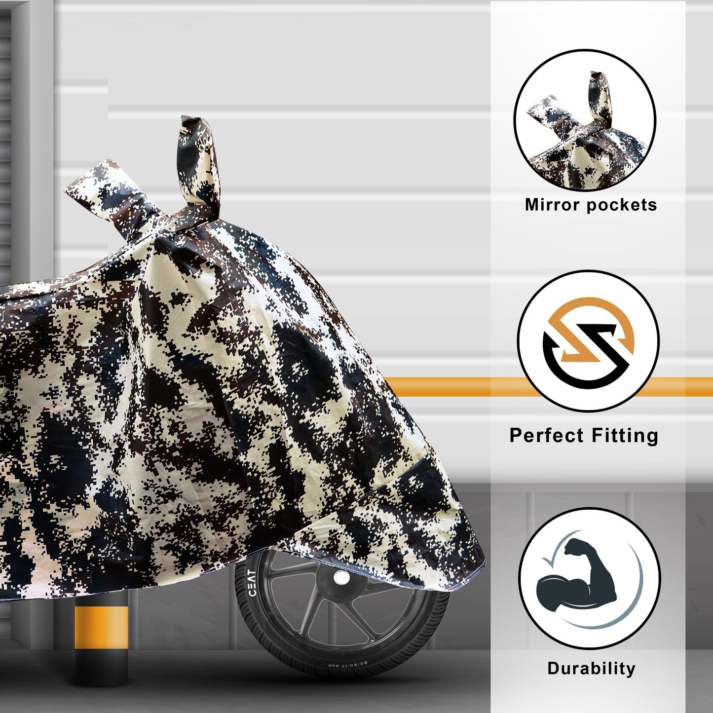 Forest Bike & Scooty Cover
