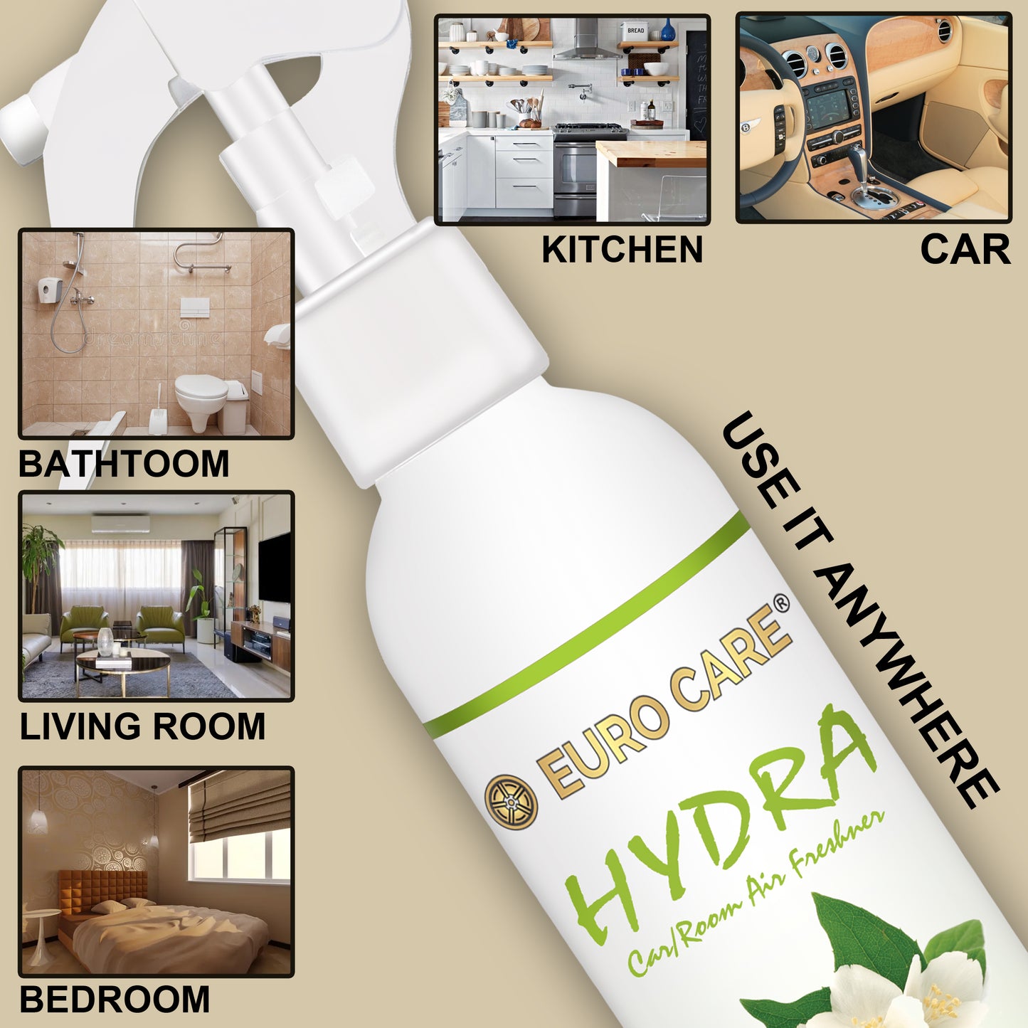 Air Freshener, Room Freshener -Spray Pack of 2
