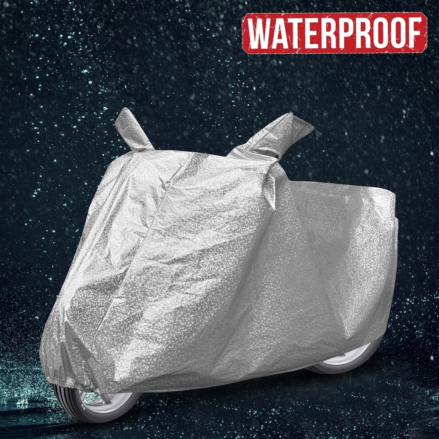 Waterproof Silver Bike & Scooty Cover