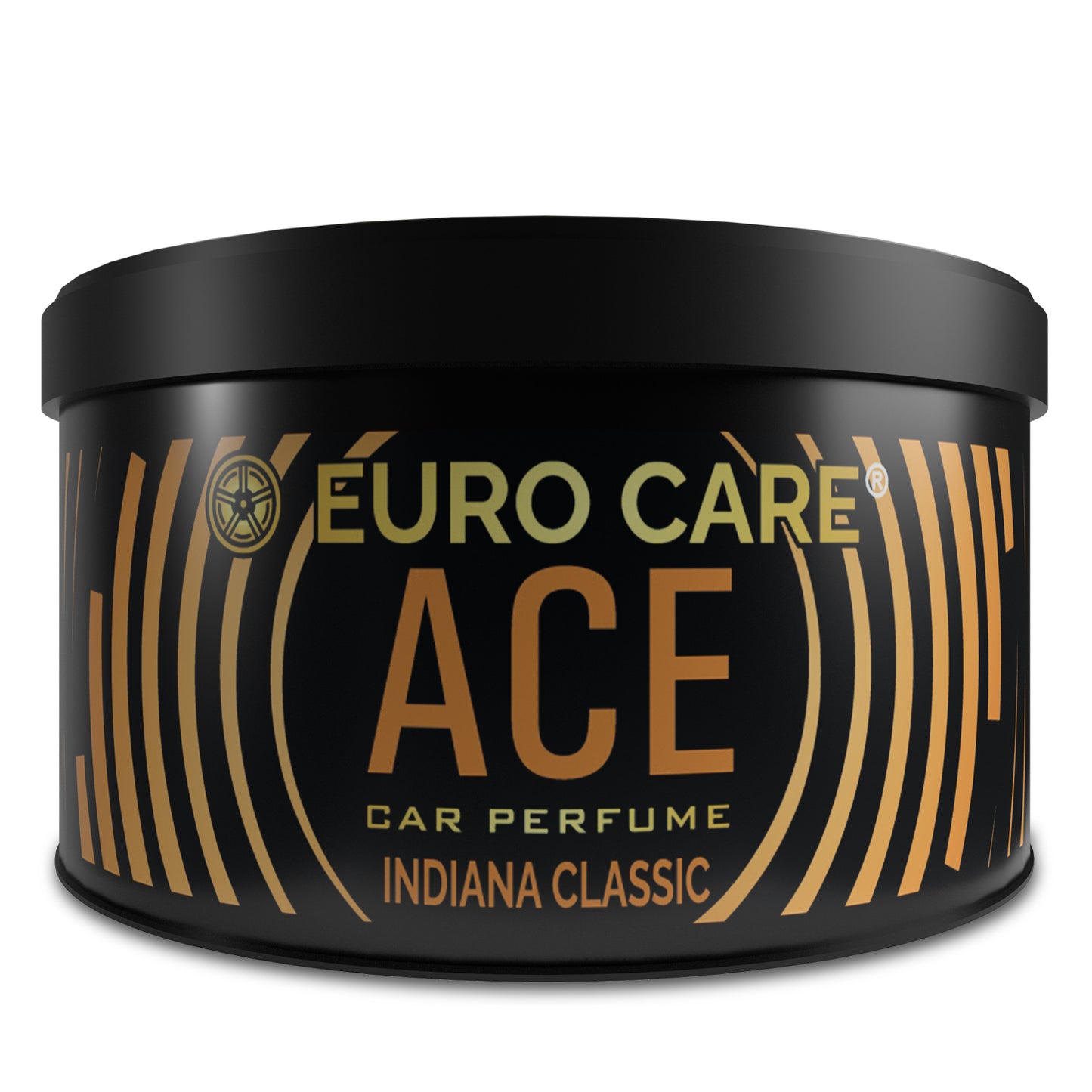 Euro Care Car Air Freshener with Essential Oils Fragrance in Wooden Diffuser (60 G) (Indiana Classic)- Pack of 1