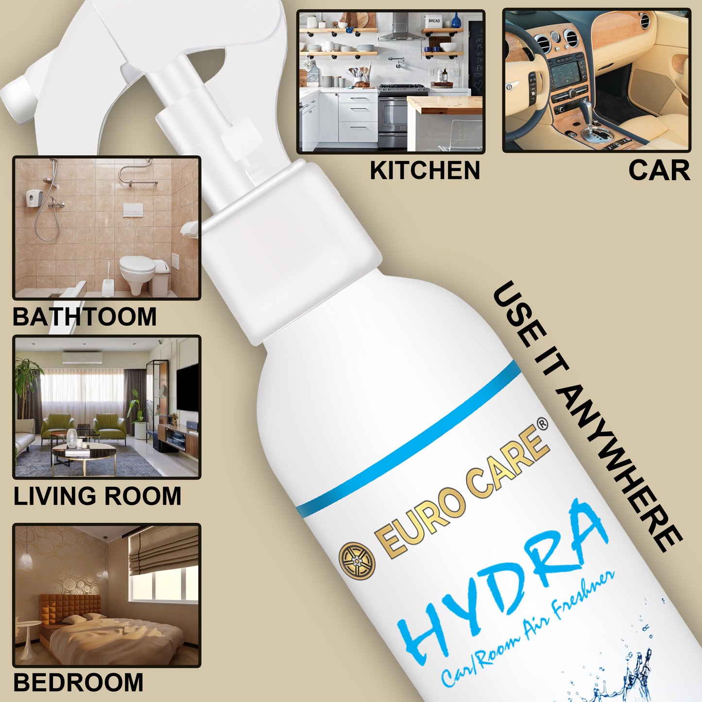 Air Freshener, Room Freshener -Spray Pack of 2