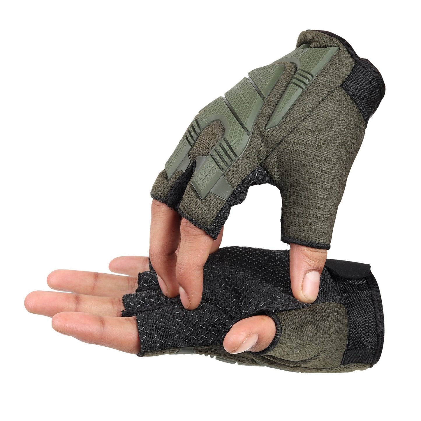 Bike Riding, Cycling Sports Gloves for Men & Women-Half Finger Gloves