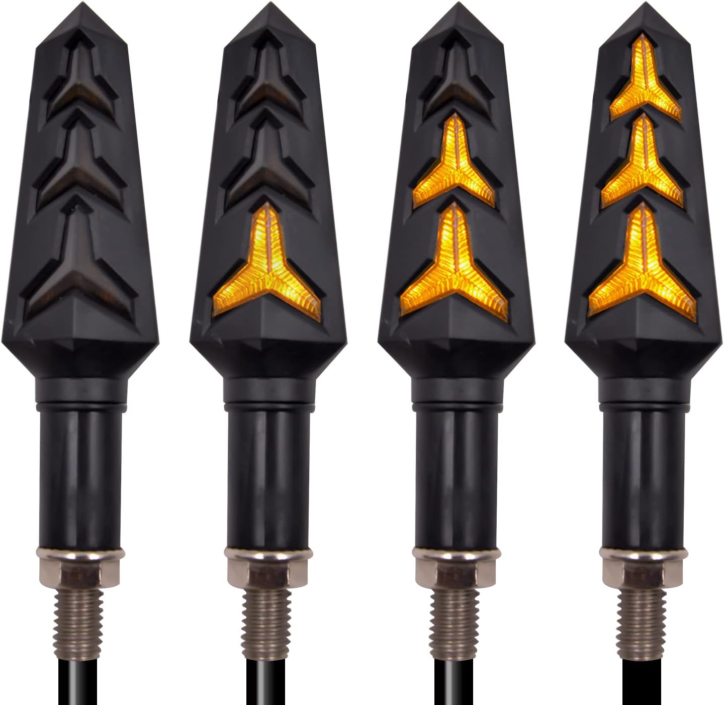 LED Indicator Light for Universal For Bike (Yellow)