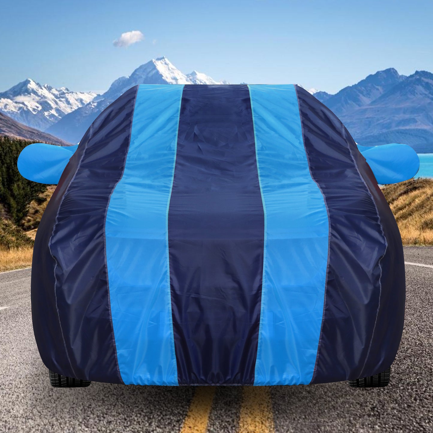 Taffeta Car Cover - Water-Resistant Navy Blue