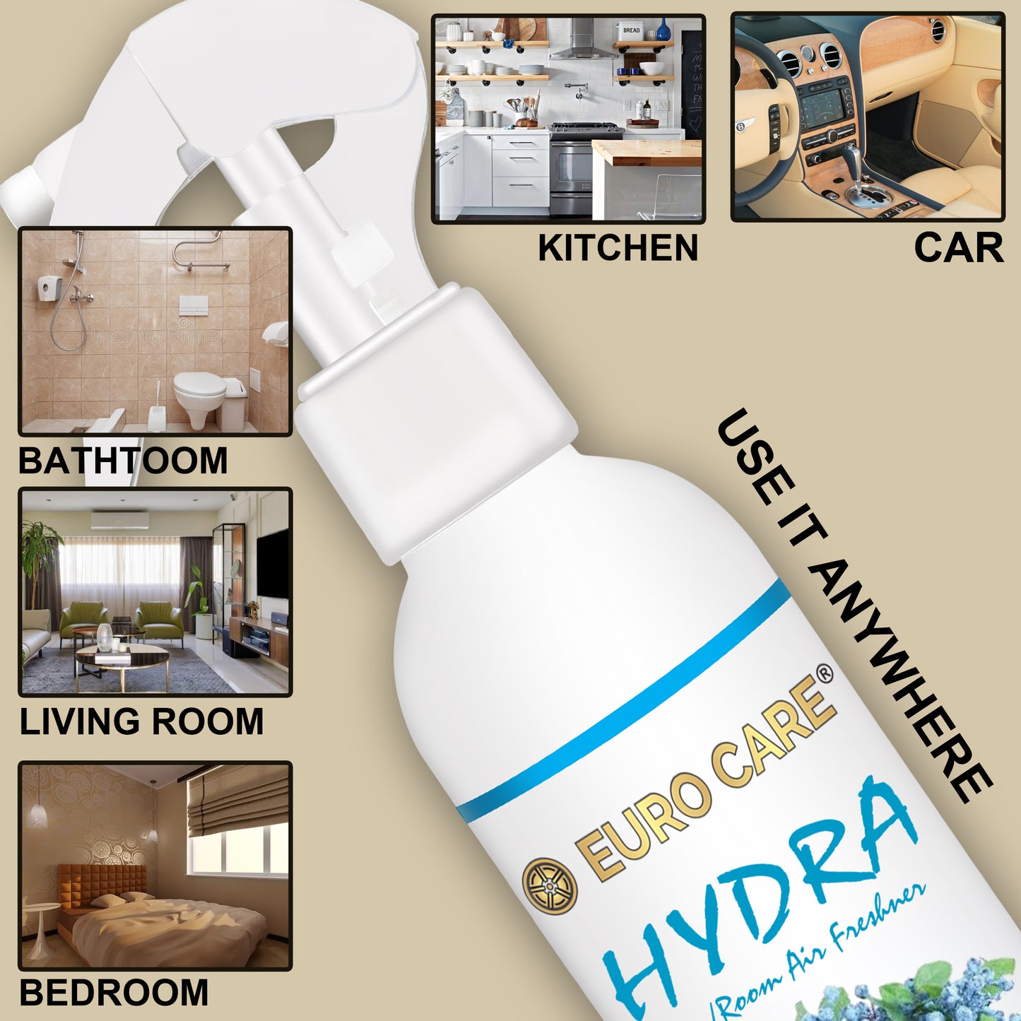Air Freshener, Room Freshener -Spray Pack of 2