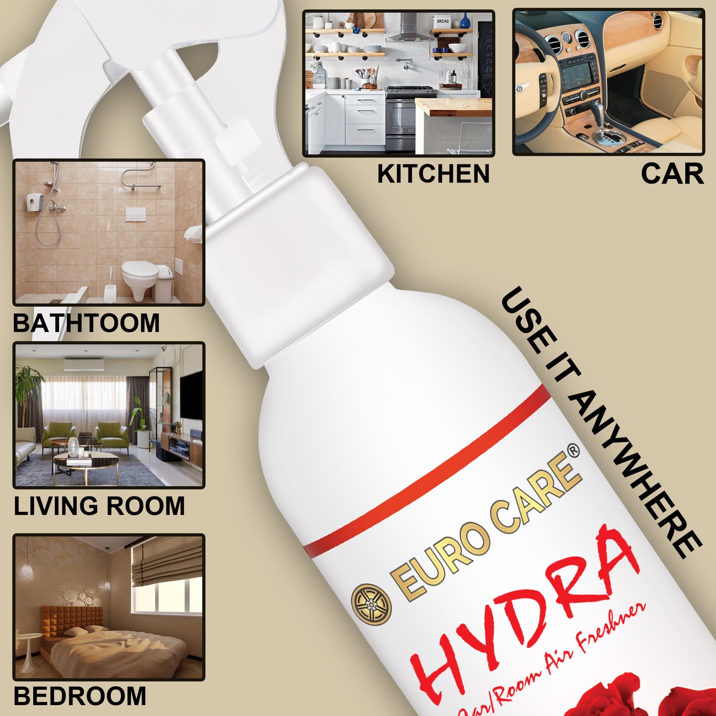 Air Freshener, Room Freshener -Spray Pack of 2