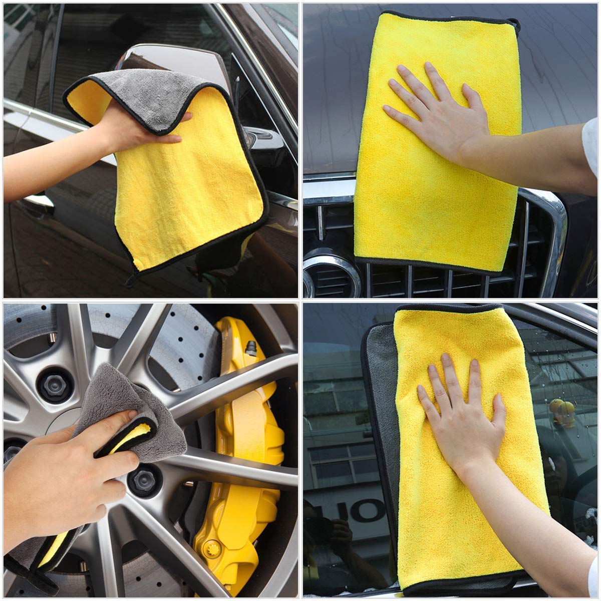 Ultra Soft 600GSM Microfiber cloth 40x40 CM Mix