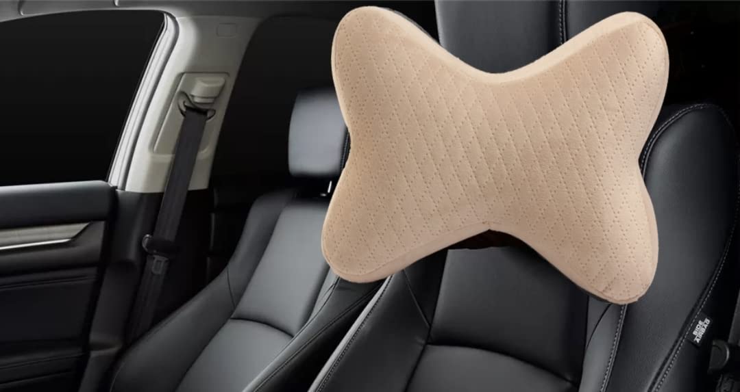 Memory Foam Backrest Support Cushion and Headrest Neck Rest for Car