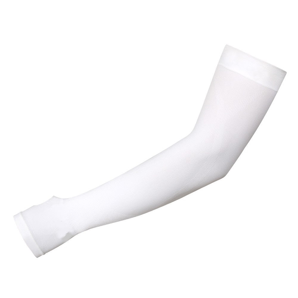Arm Sleeves for Men & Women White