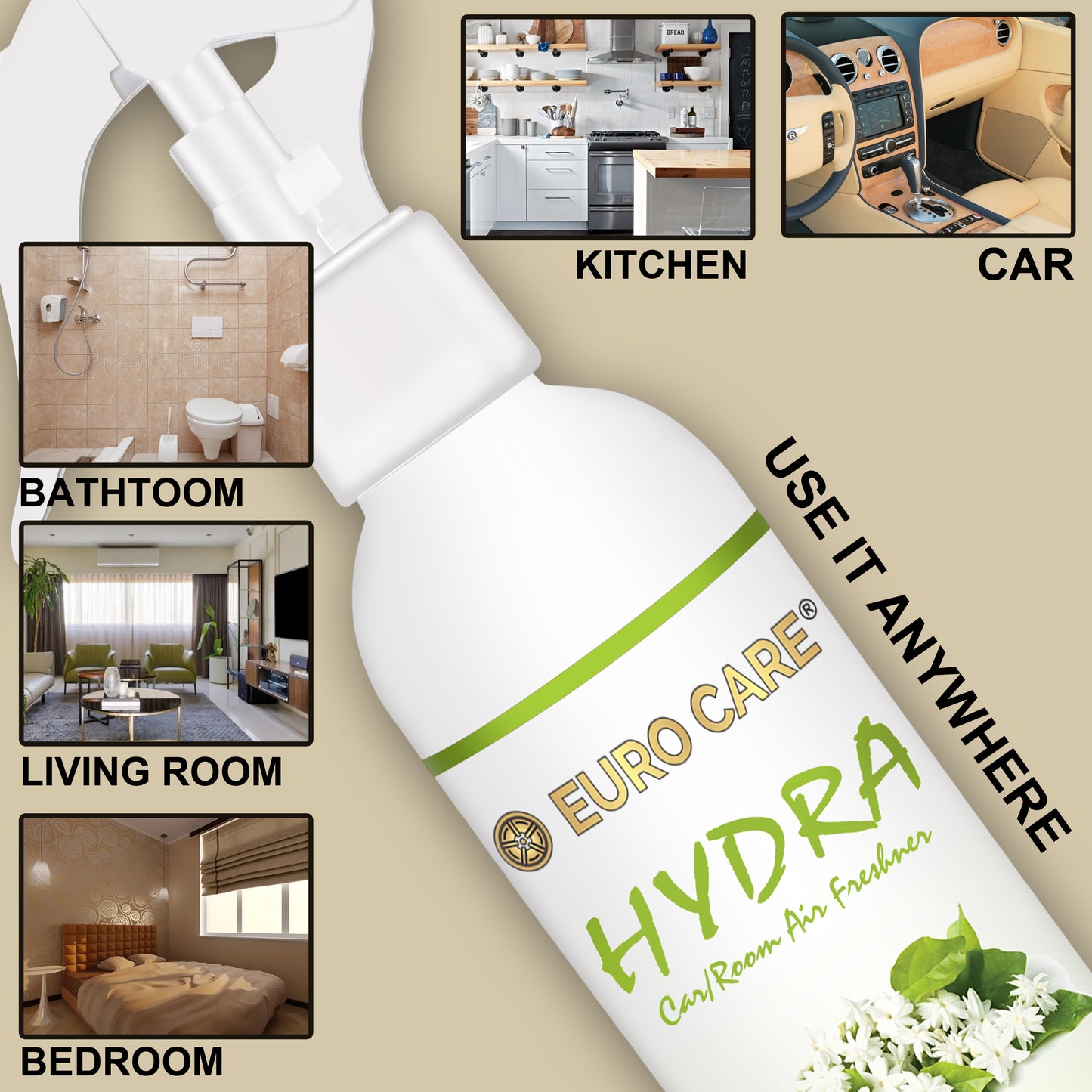 Air Freshener, Room Freshener -Spray Pack of 2