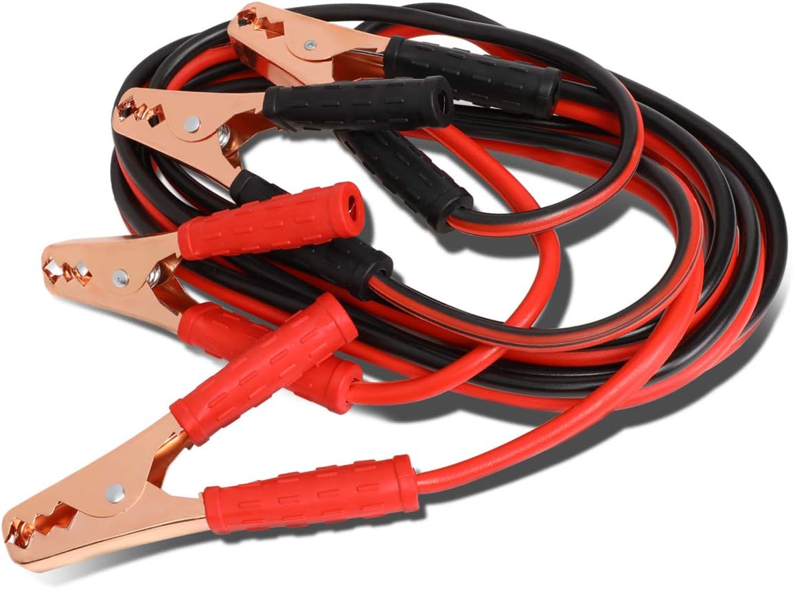Auto Hub Battery Jumper Cable, Booster Cable for Car Battery for Jump Starting Dead or Weak Batteries - 500 amp, 6 feet