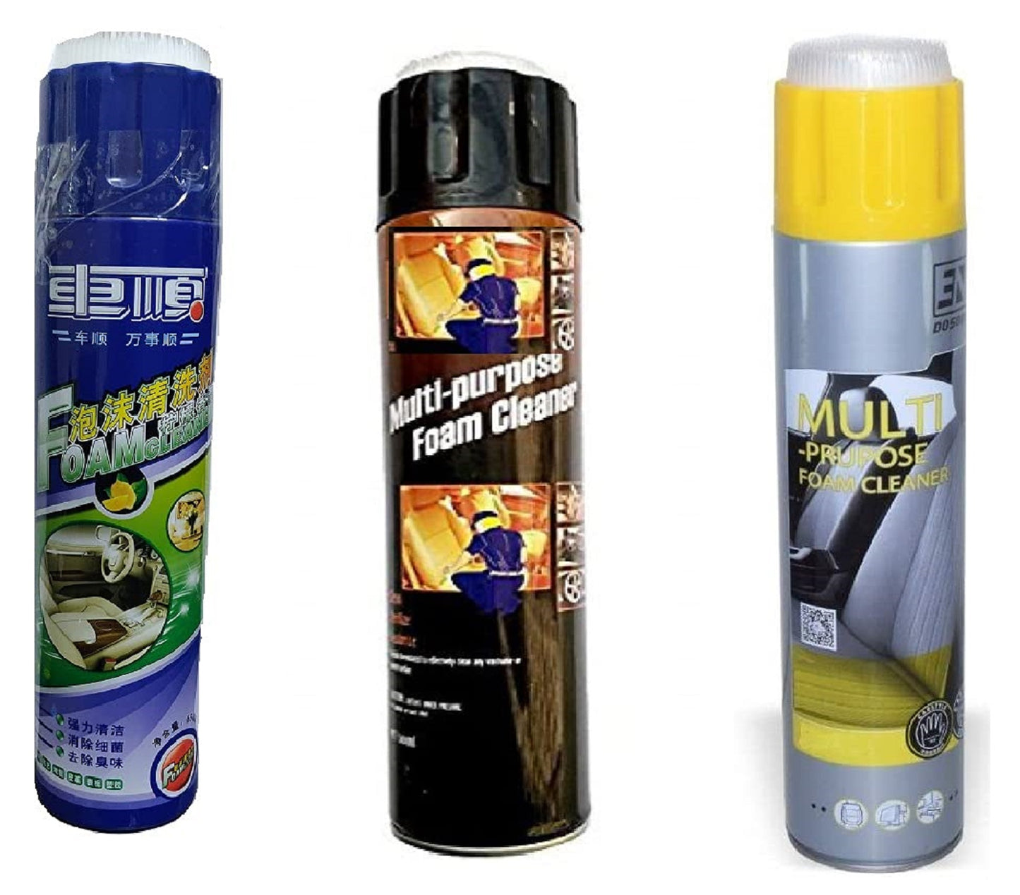 Multipurpose Foam Cleaner for Car Interior