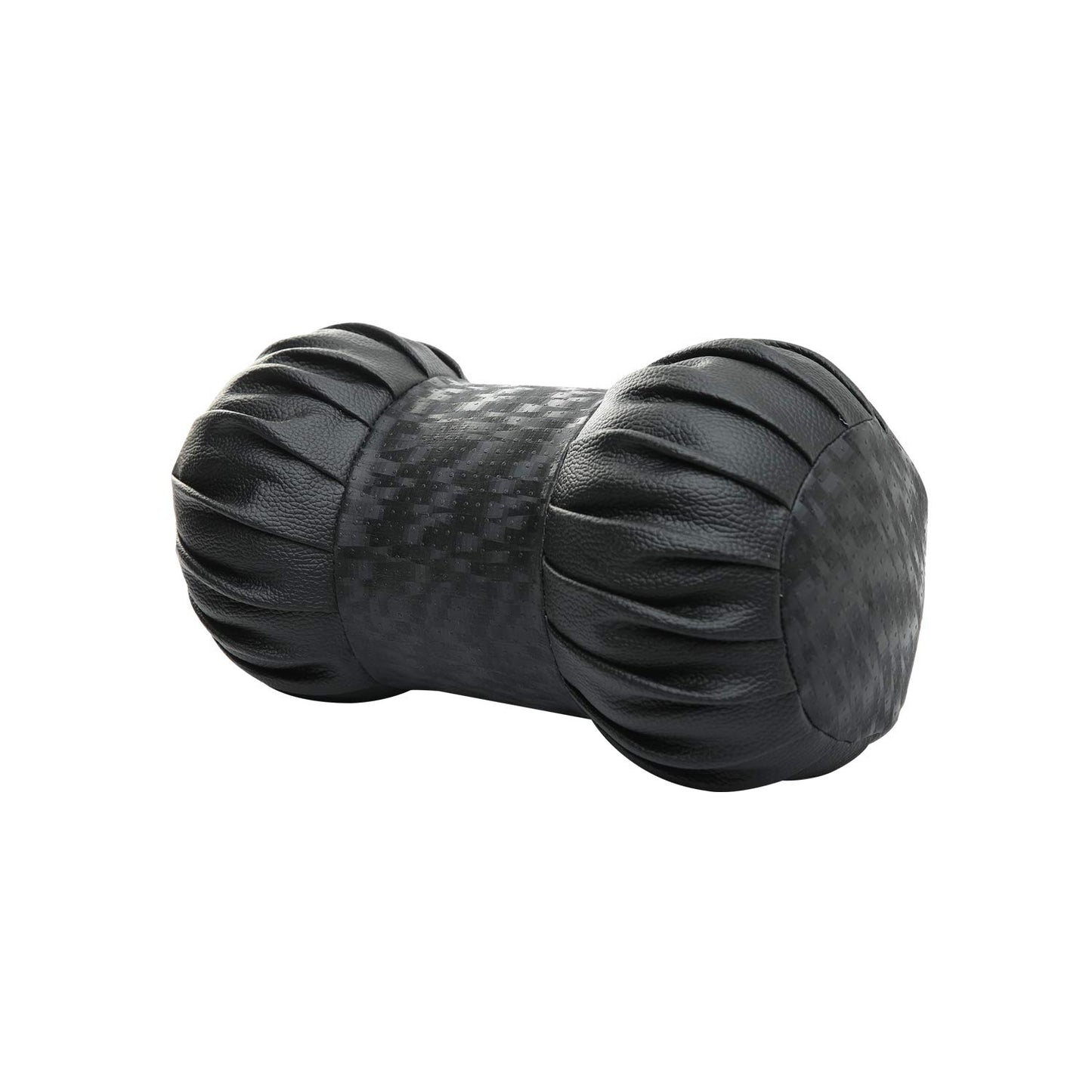 Auto Hub Faux Leather Car Neck Rest for All Cars for Neck Support Car Cushion for Headrest- Pack of 2