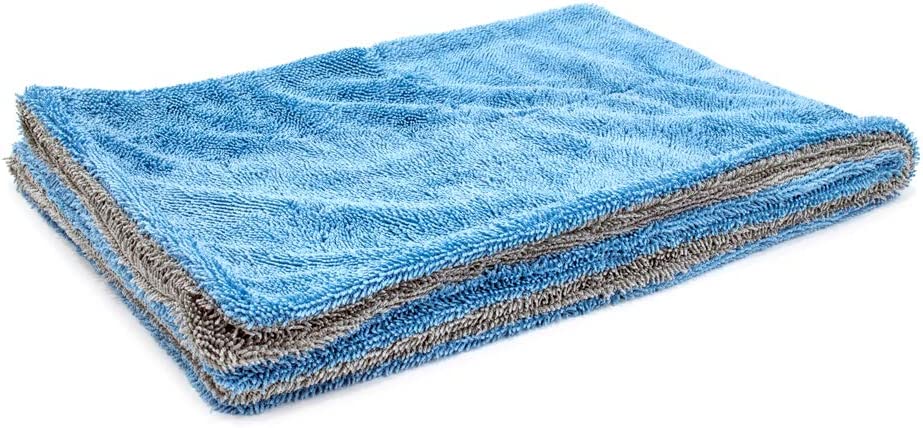 Auto Hub Heavy Microfiber Cloth for Car Cleaning and Detailing, Double Sided, Extra Thick Plush Microfiber Towel Lint-Free, 1200 GSM