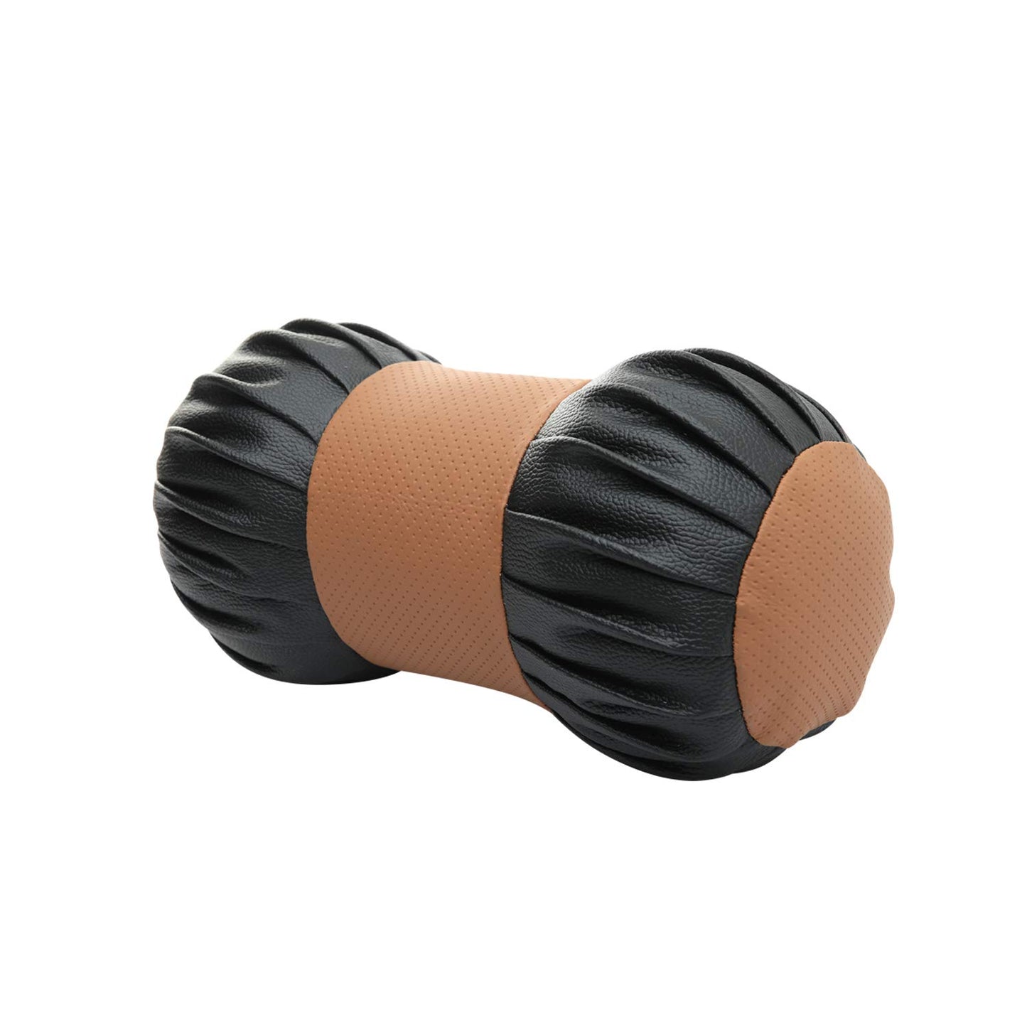 Auto Hub Faux Leather Car Neck Rest for All Cars for Neck Support Car Cushion for Headrest- Pack of 2