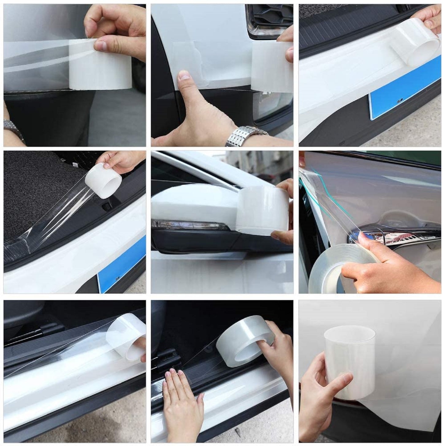 Tape Transparent For Car Car Door, Edge Guard -Transparent