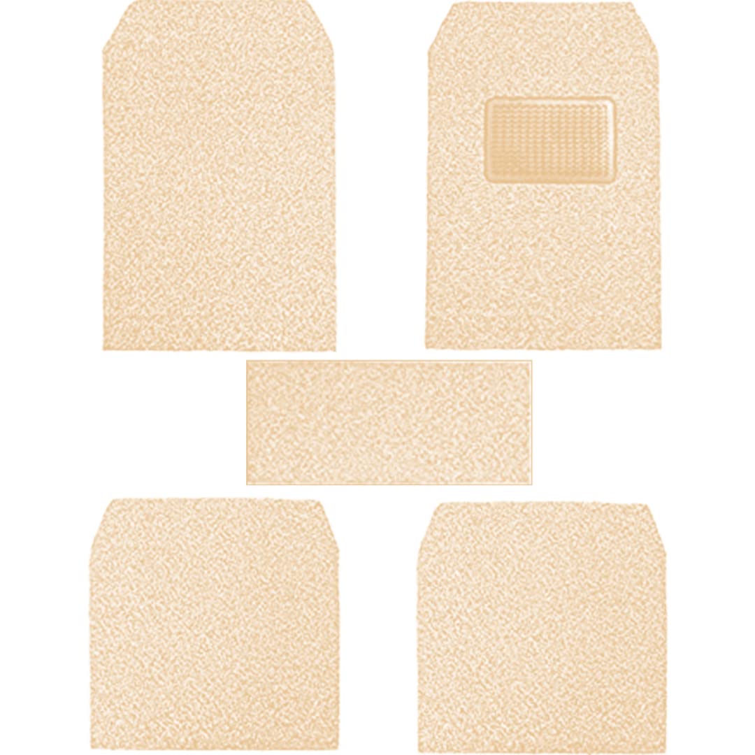 Anti-Skid Curly Grass Car Foot Mat, Universal Fit
