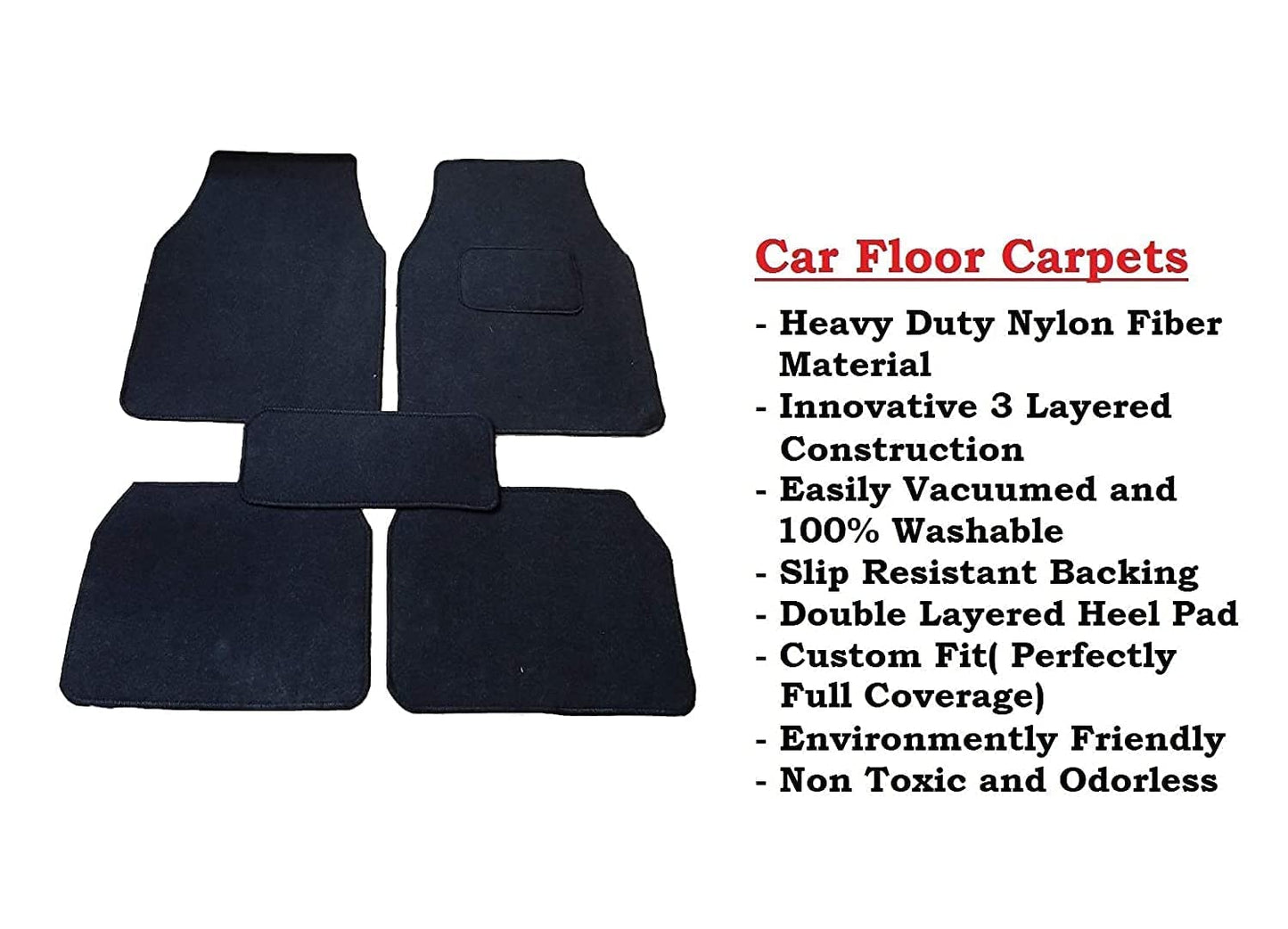 Soft Carpet Universal Car Foot Mats
