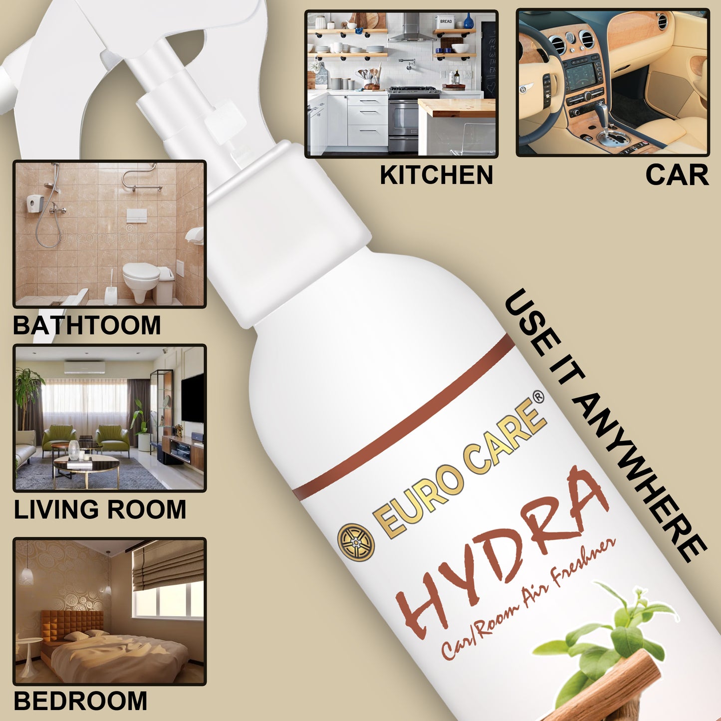 Air Freshener, Room Freshener -Spray Pack of 2