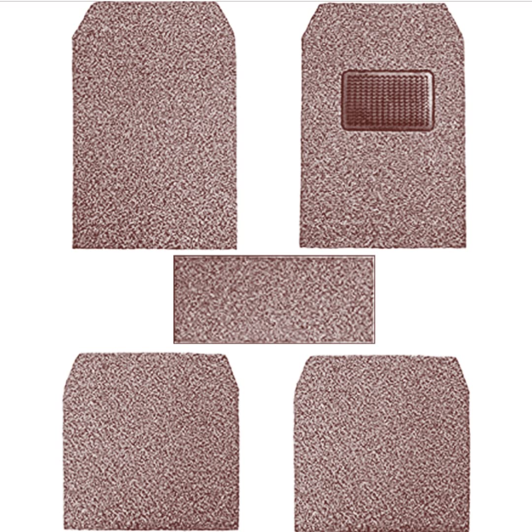 Anti-Skid Curly Grass Car Foot Mat, Universal Fit