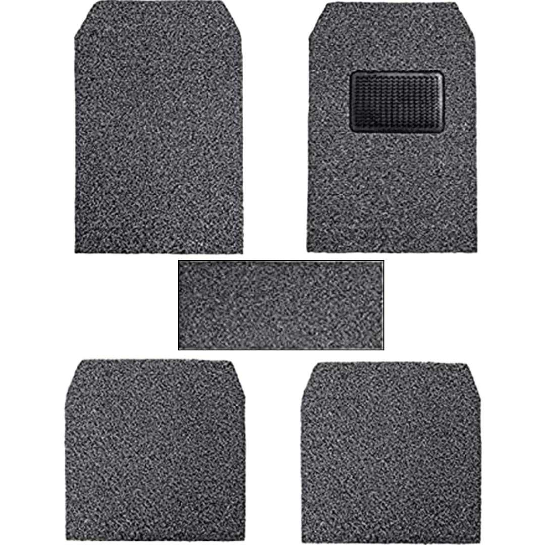 Anti-Skid Curly Grass Car Foot Mat, Universal Fit