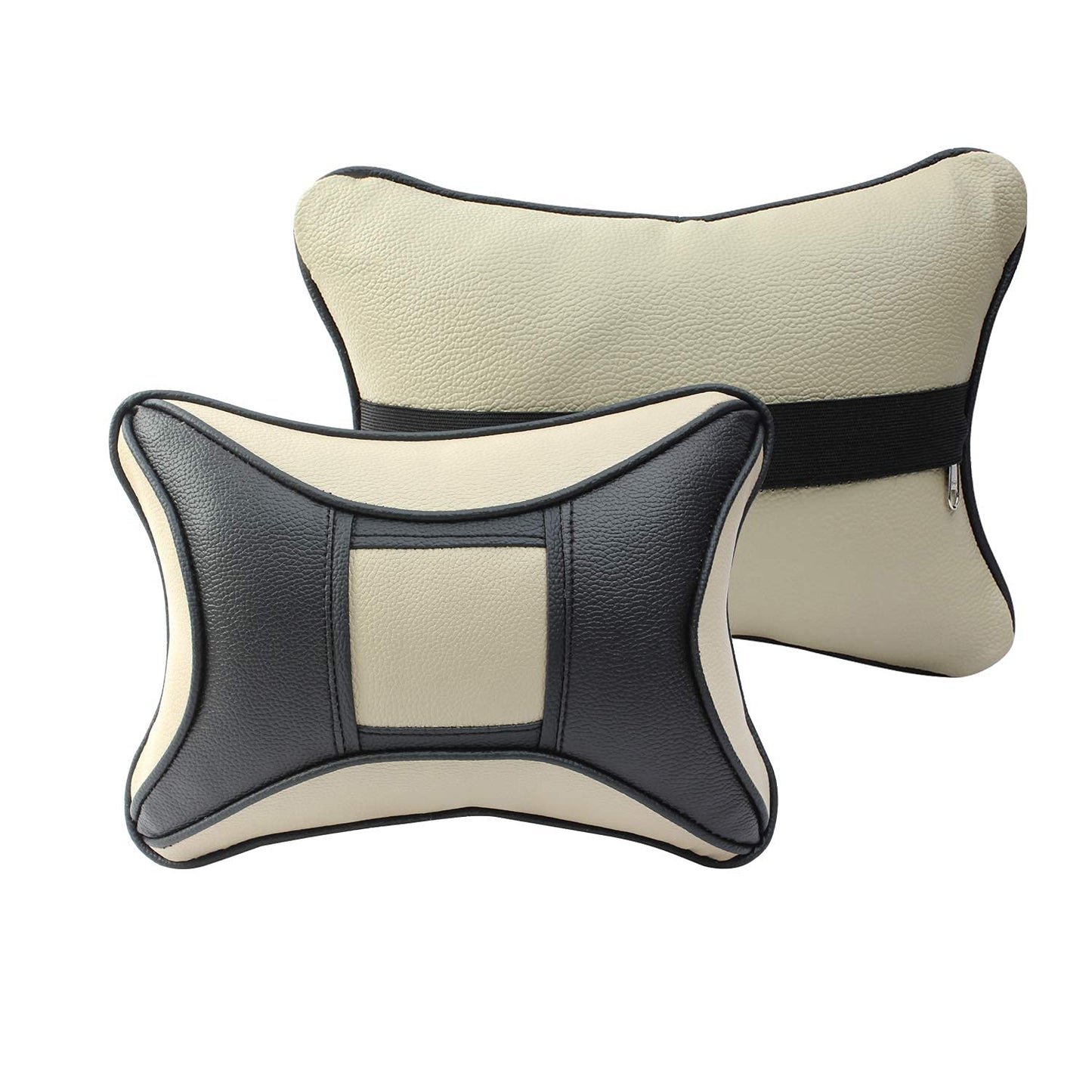 Auto Hub Car Neck Rest Pillow, Car Cushion for All Cars - Pack of 2