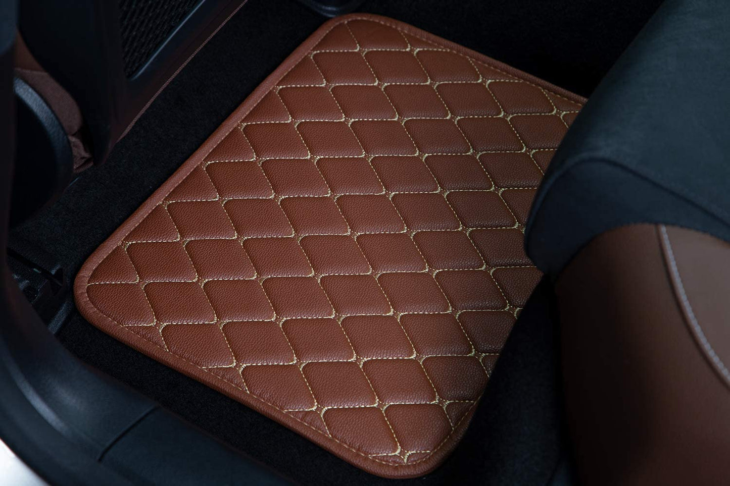 Luxury 2D Universal Car Foot Mats All Cars - Set of 5