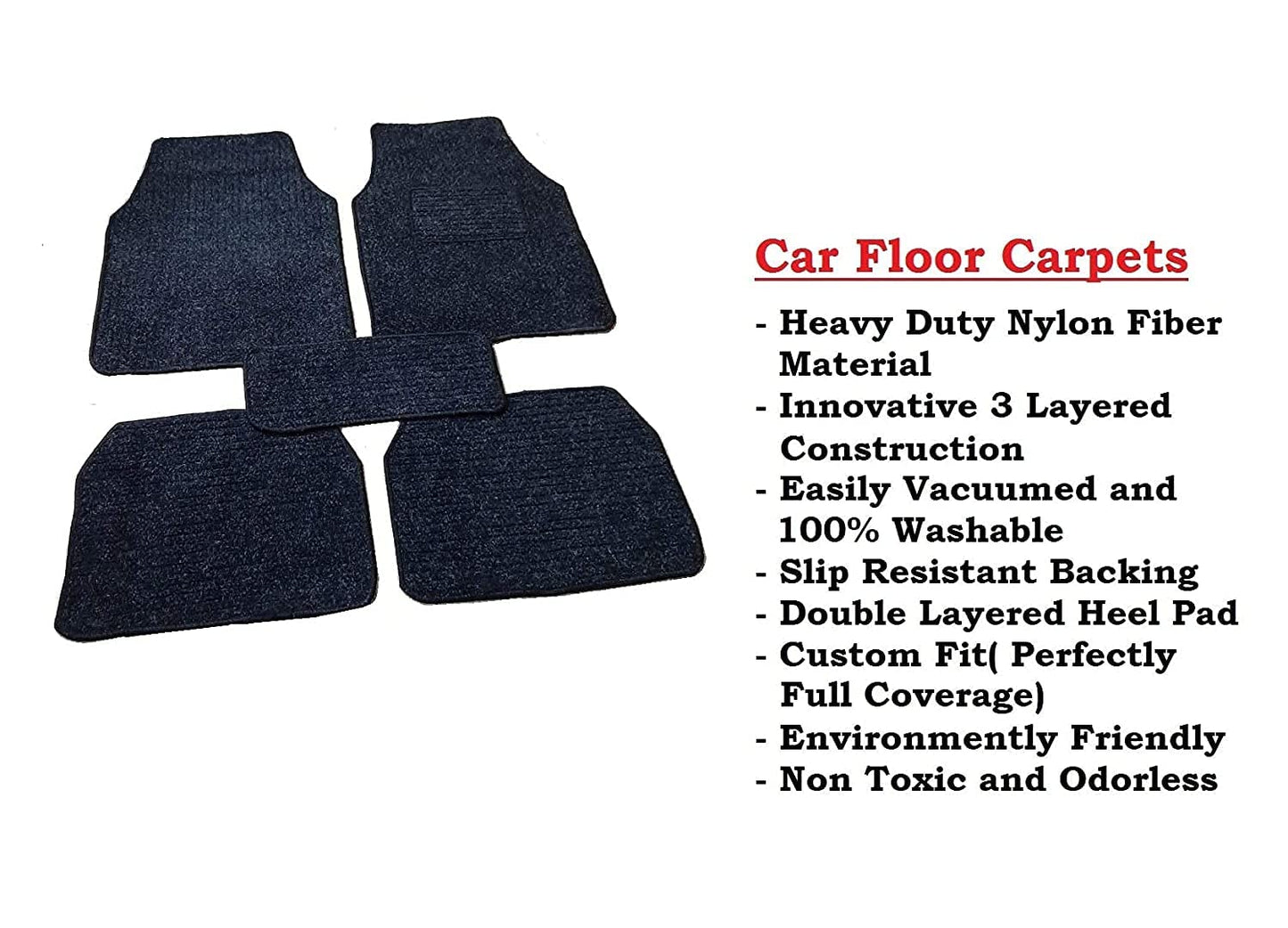 Lining Carpet Universal Car Foot Mats