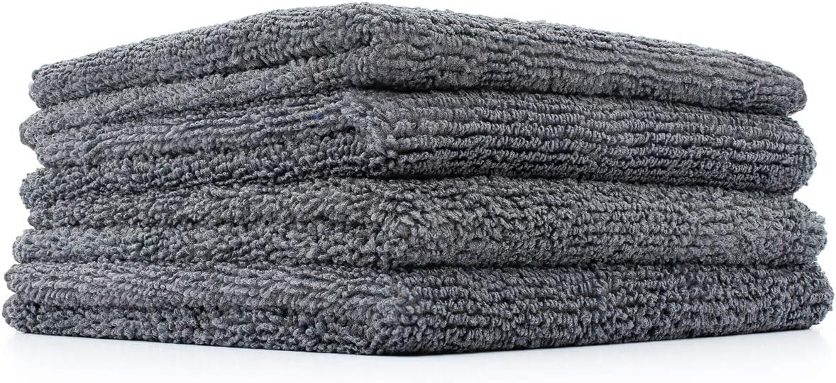 Ultra Soft 340 GSM Microfiber Cleaning Cloth 40x40 CM Grey