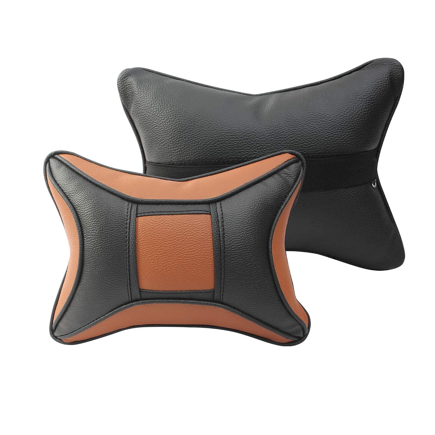 Auto Hub Car Neck Rest Pillow, Car Cushion for All Cars - Pack of 2
