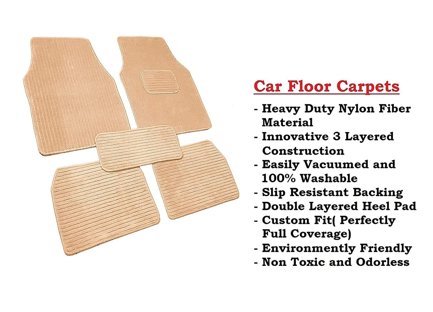 Lining Carpet Universal Car Foot Mats