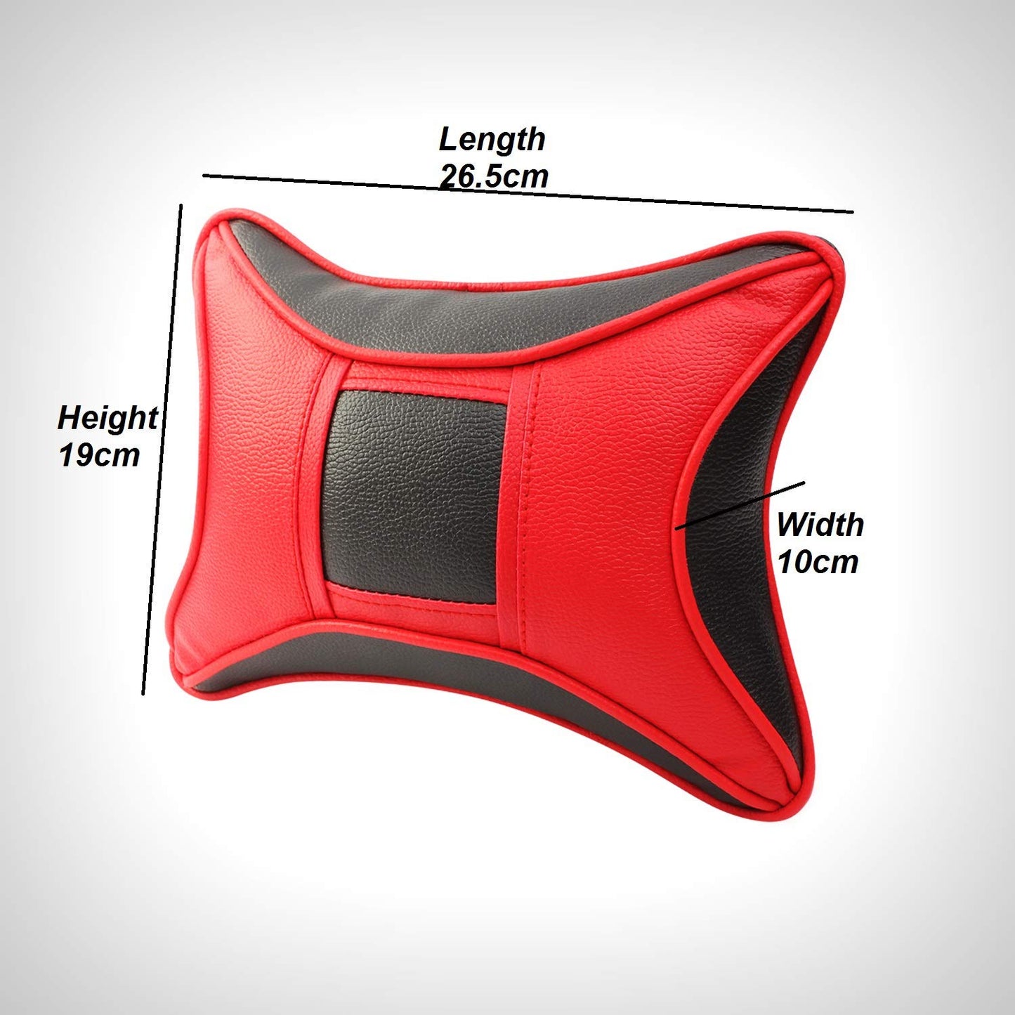 Auto Hub Car Neck Rest Pillow, Car Cushion for All Cars - Pack of 2