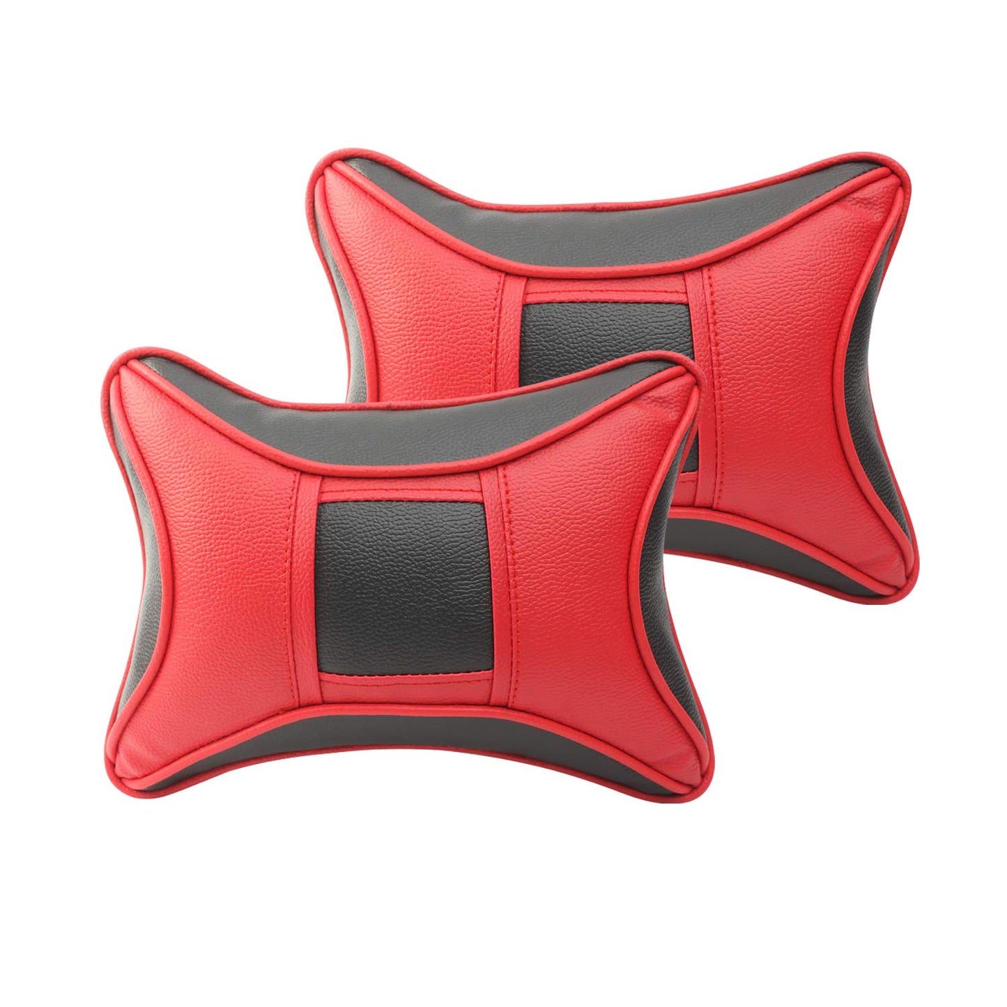 Auto Hub Car Neck Rest Pillow, Car Cushion for All Cars - Pack of 2