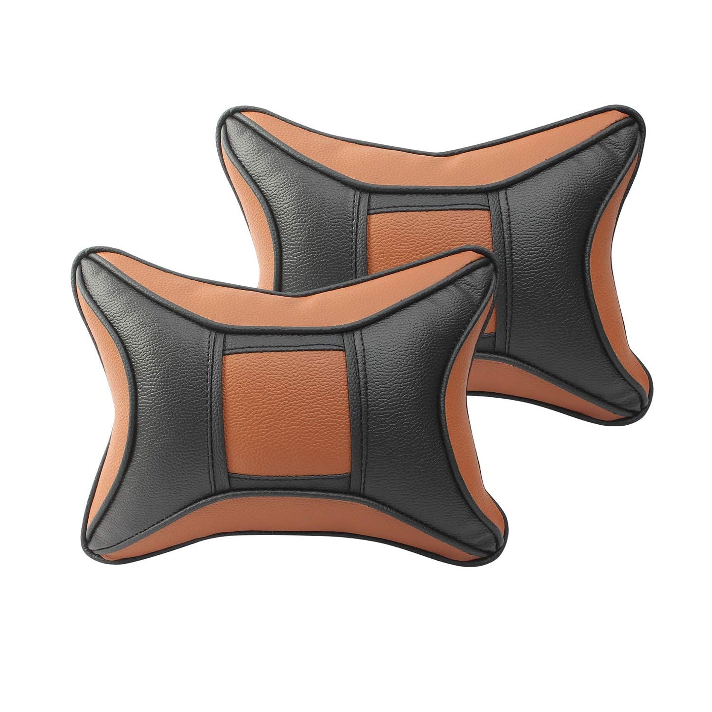 Auto Hub Car Neck Rest Pillow, Car Cushion for All Cars - Pack of 2