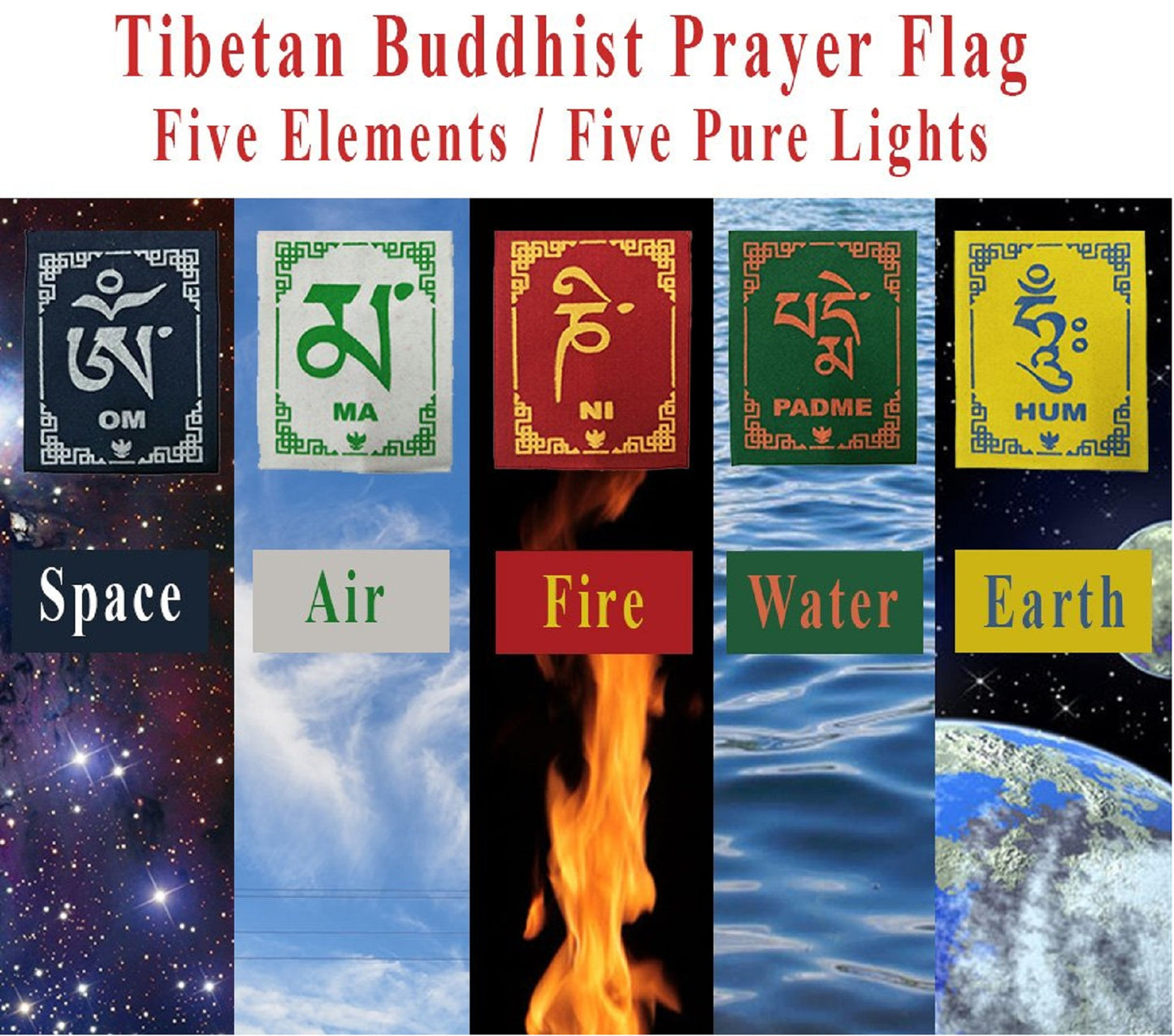 Tibetan Flag For Bike