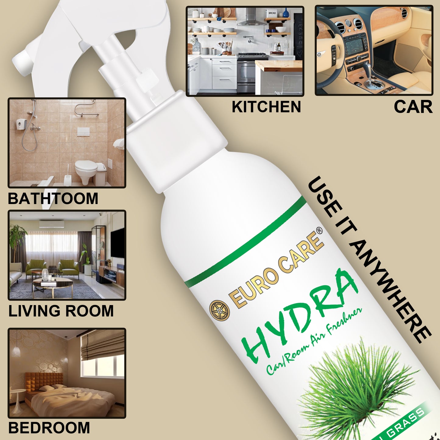Air Freshener, Room Freshener -Spray Pack of 2
