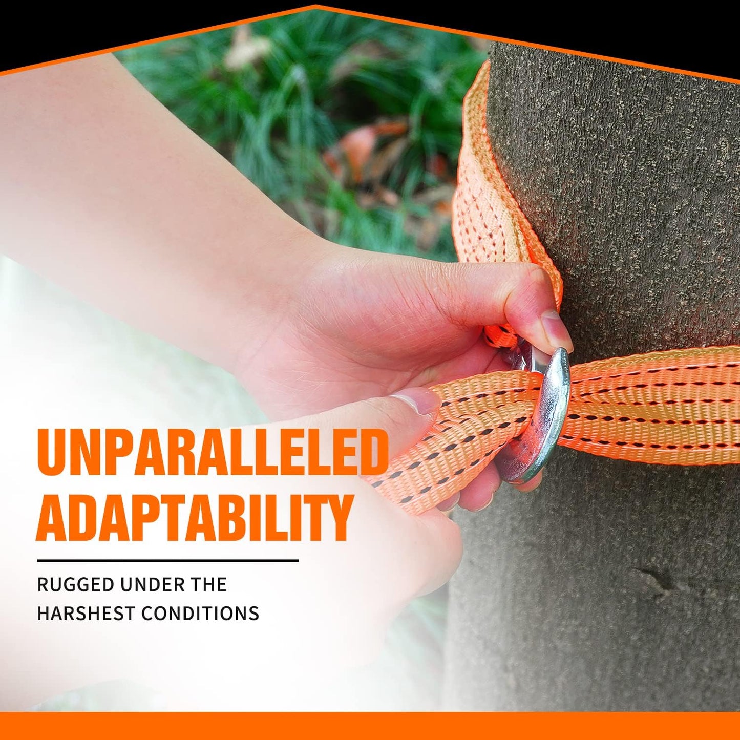 Auto Hub Nylon Tow Rope For Car with Heavy Hooks, Towing Strap for Car - 3 Tons, 4 mtr