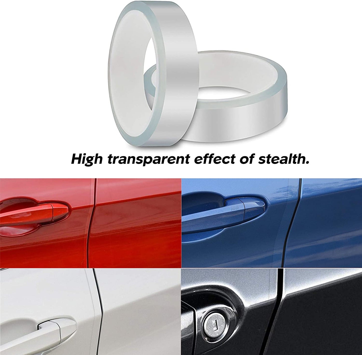 Tape Transparent For Car Car Door, Edge Guard -Transparent