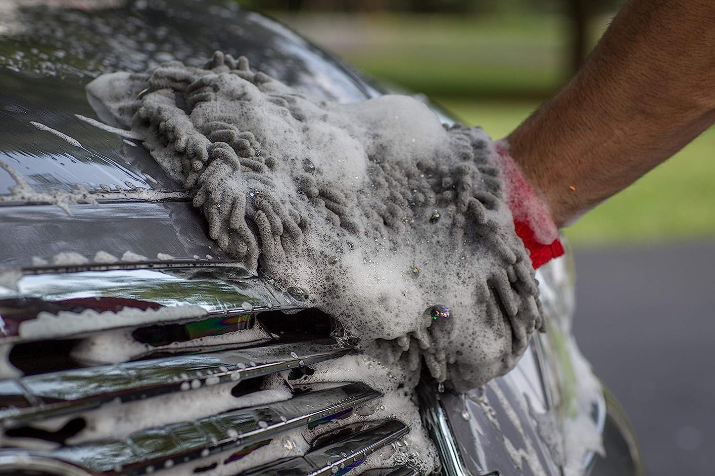 Chenille Microfiber Wash Mitt, Car Cleaning Gloves