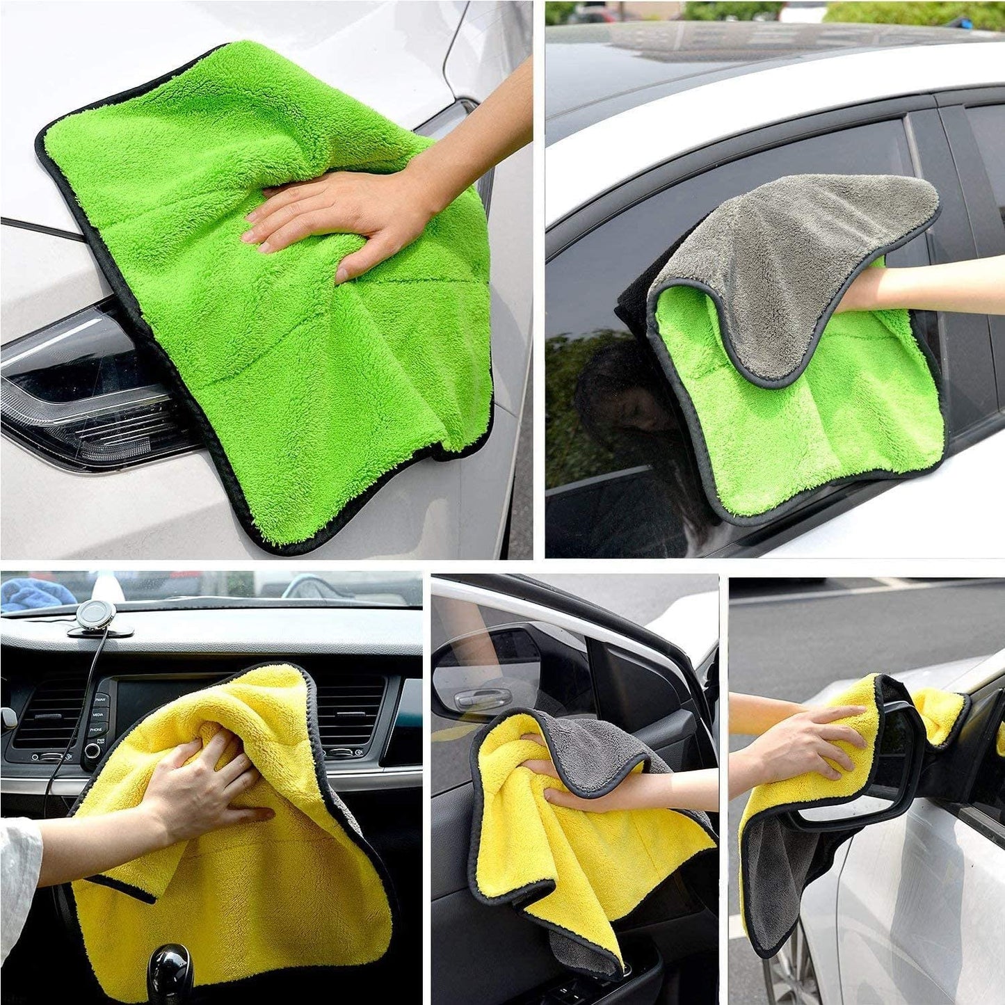 Ultra Soft 600GSM Microfiber cloth 40x40 CM Mix
