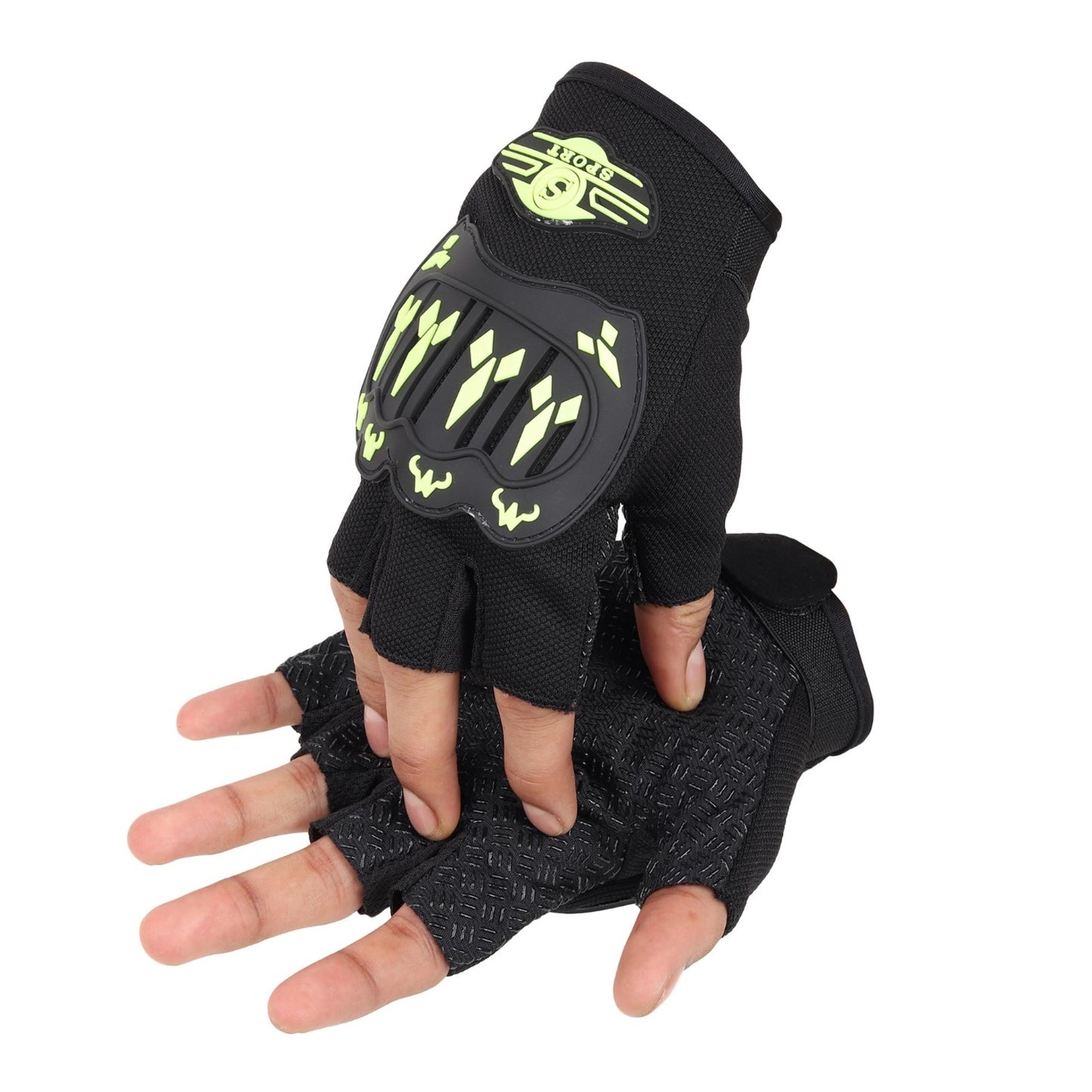 Bike Riding, Cycling Sports Gloves for Men & Women-Half Finger Gloves