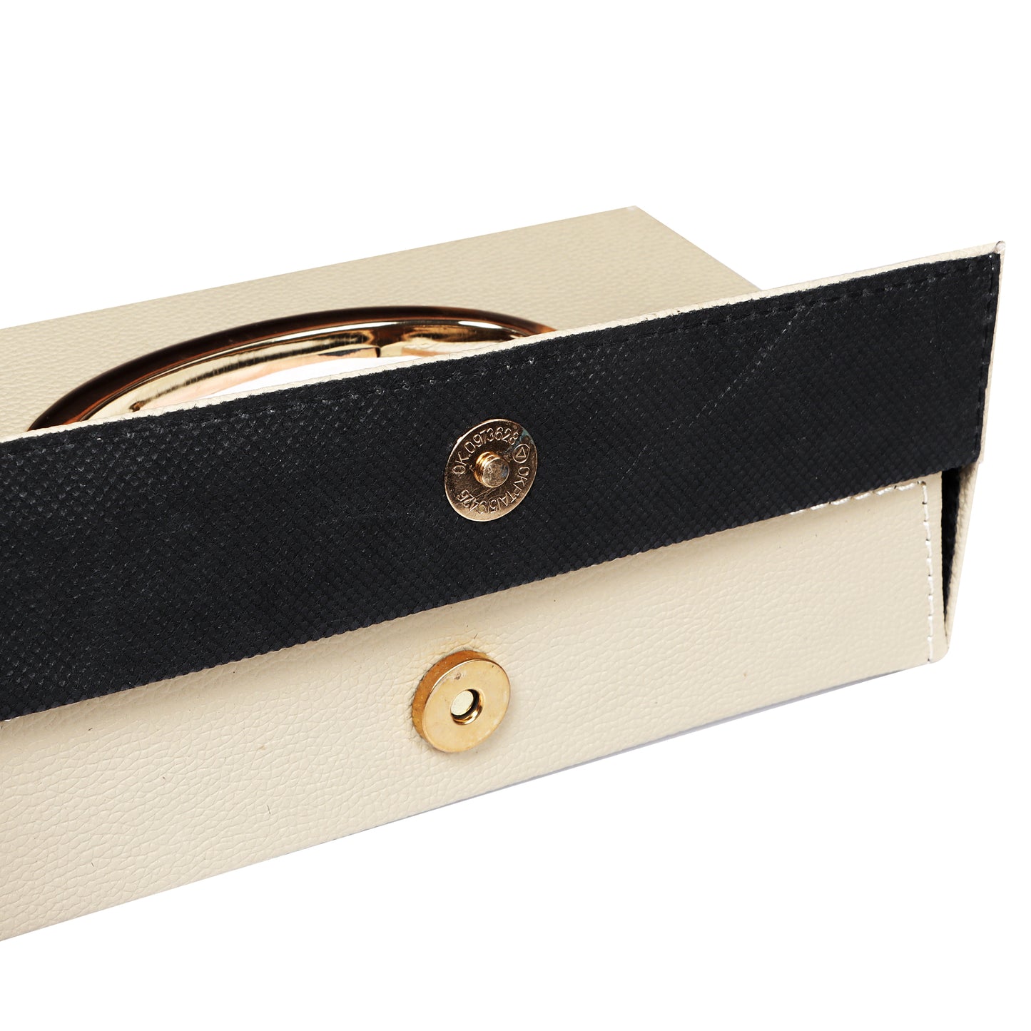 Auto Hub Leather Car Tissue Holder Box for Car, Home, Office with 100 Tissue Pulls - Chrome -Beige