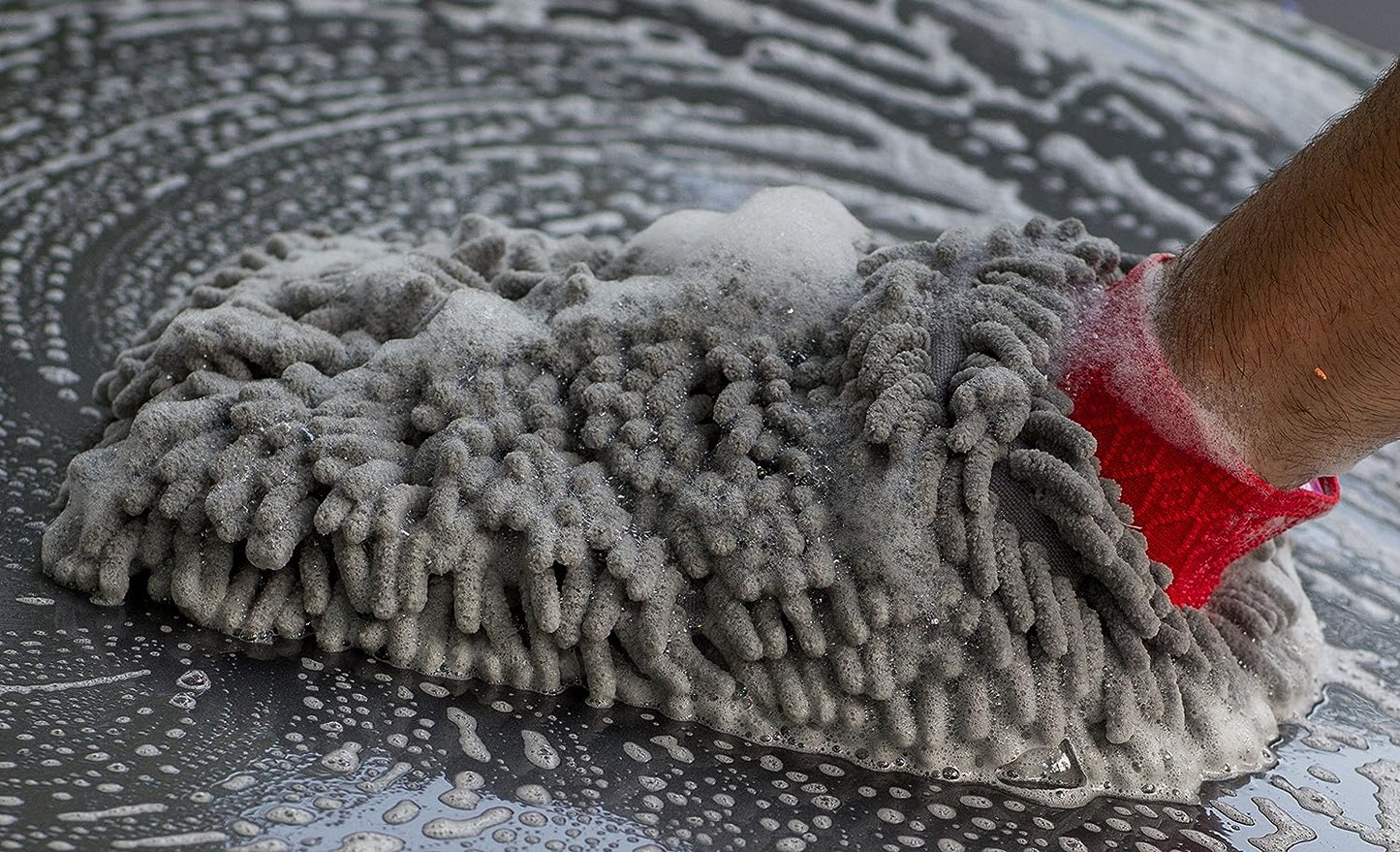 Chenille Microfiber Wash Mitt, Car Cleaning Gloves