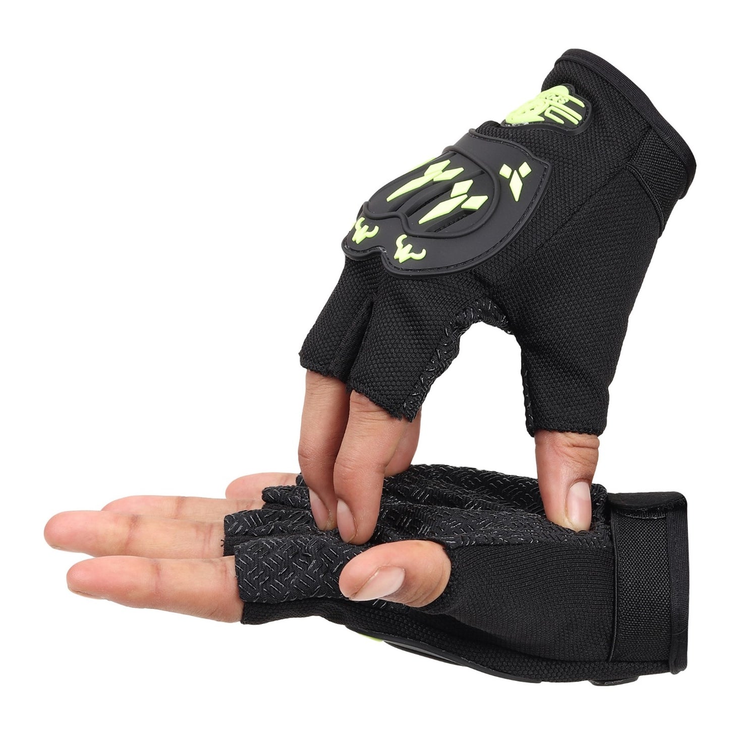 Bike Riding, Cycling Sports Gloves for Men & Women-Half Finger Gloves