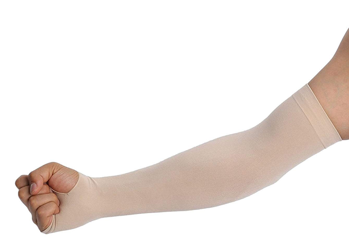Arm Sleeves for Men & Women Beige