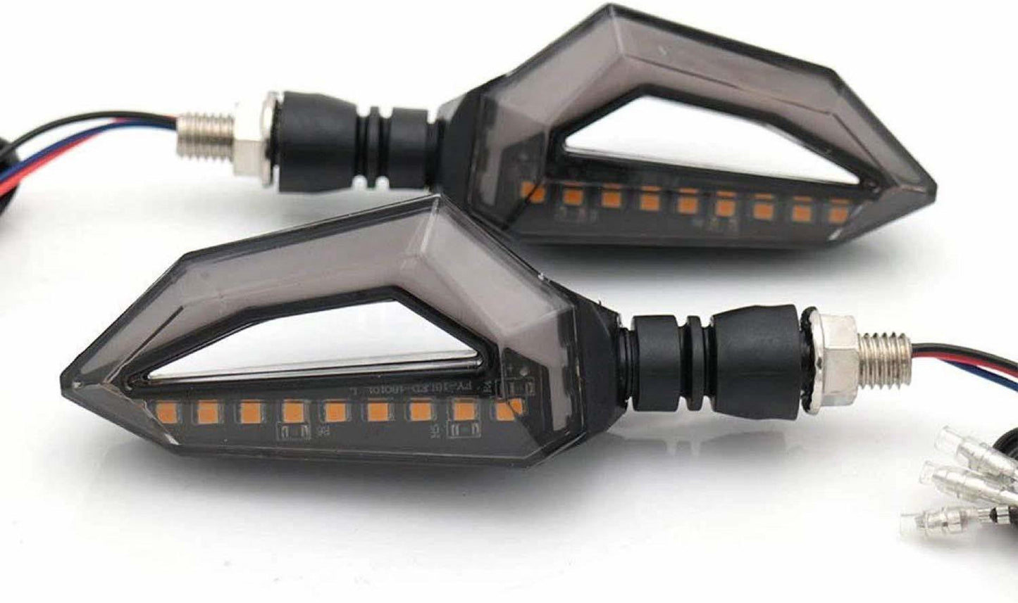 LED Indicator Light for Universal For Bike (Blue, Yellow)