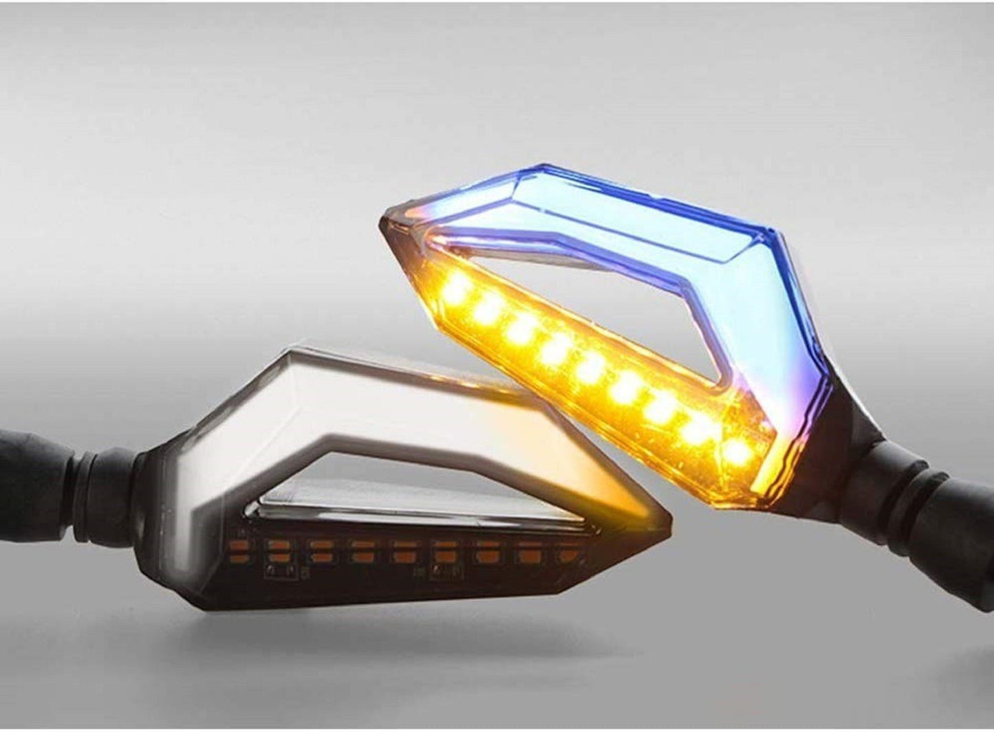 LED Indicator Light for Universal For Bike (Blue, Yellow)