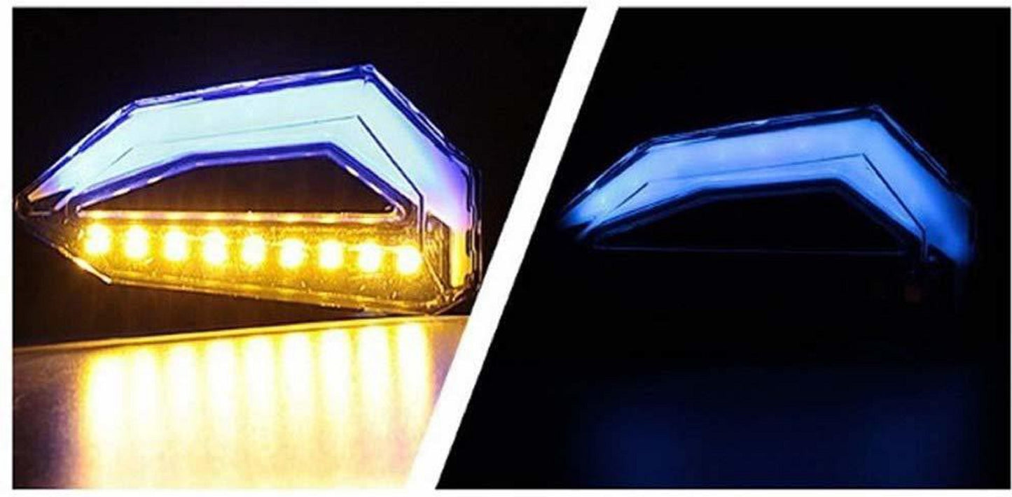 LED Indicator Light for Universal For Bike (Blue, Yellow)