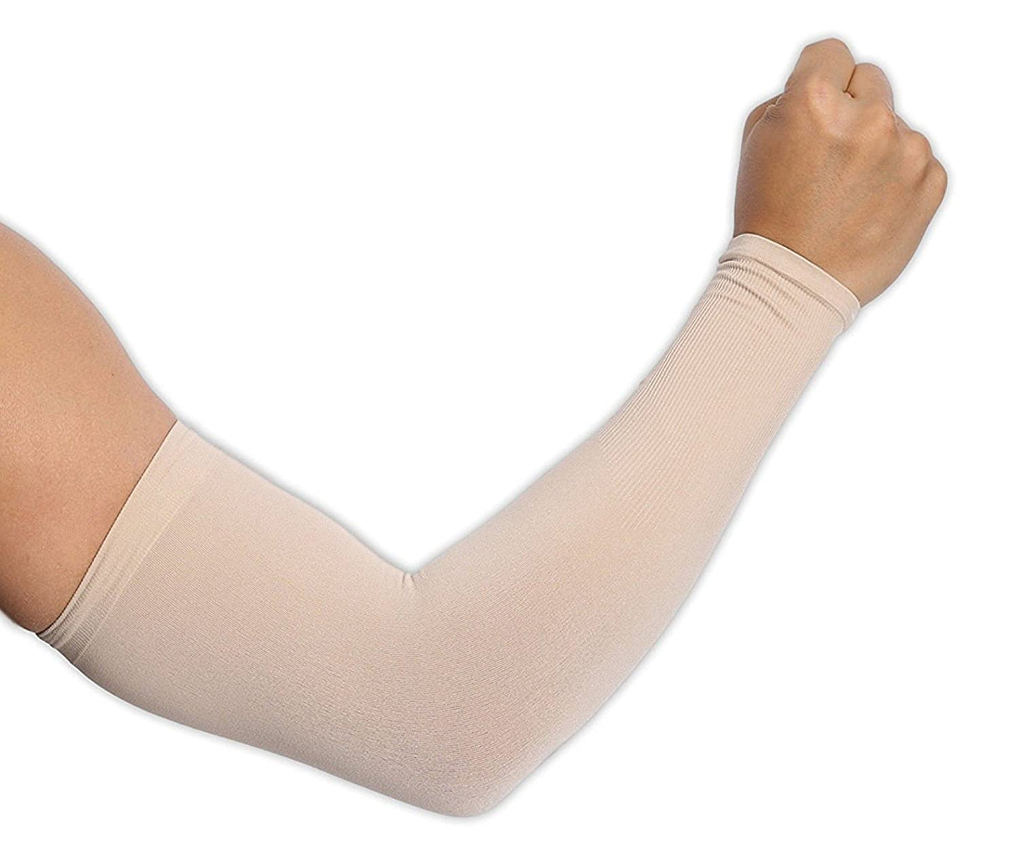 Arm Sleeves for Men & Women Beige